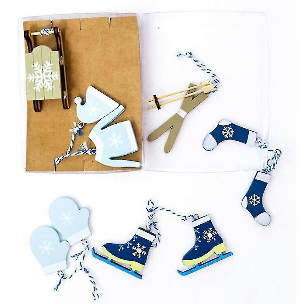 Pomul de Crăciun Agățat Ornamente handmade Tree Decor