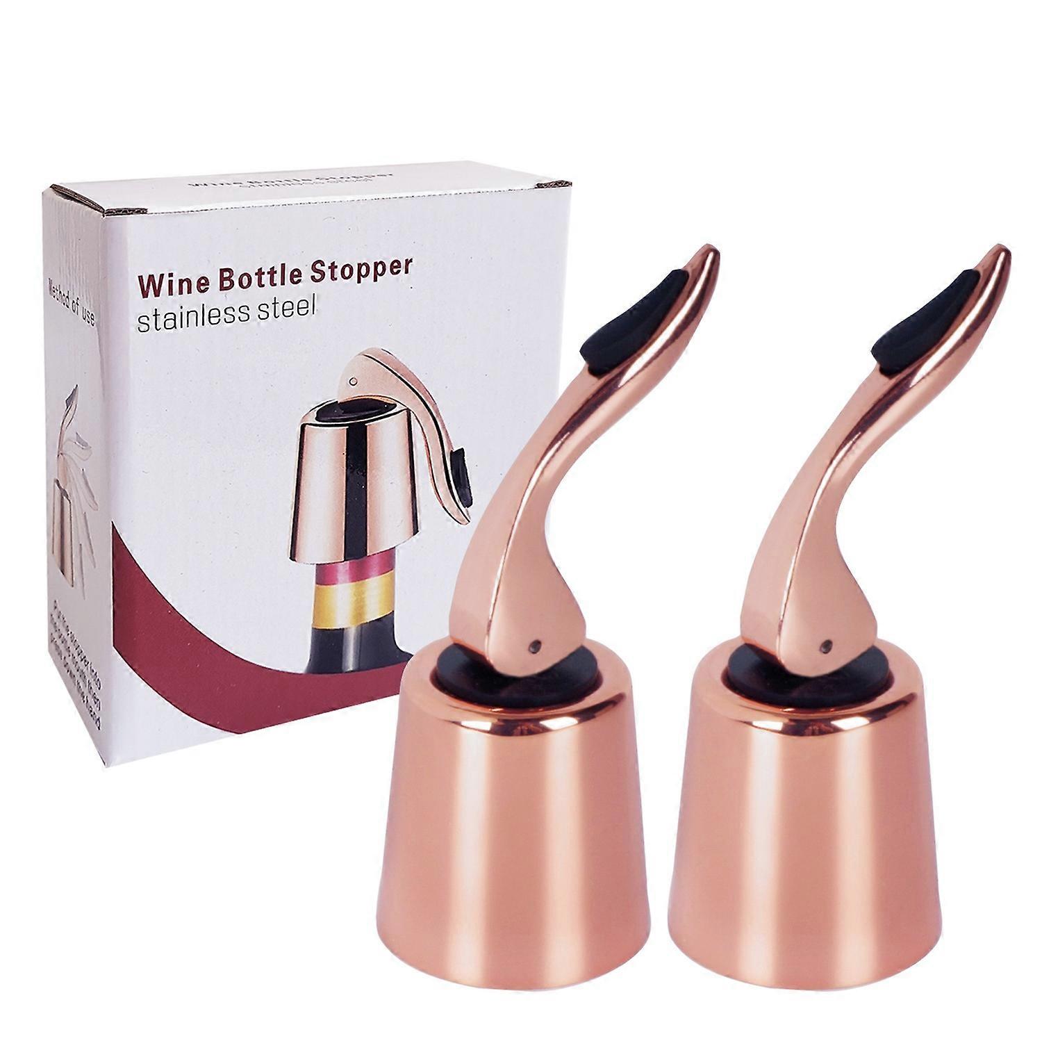 Wine stopper (rose gold 2)