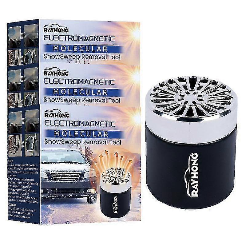 3pcs New Upgraded Electromagnetic Deicer Molecular Interface Snow Remover