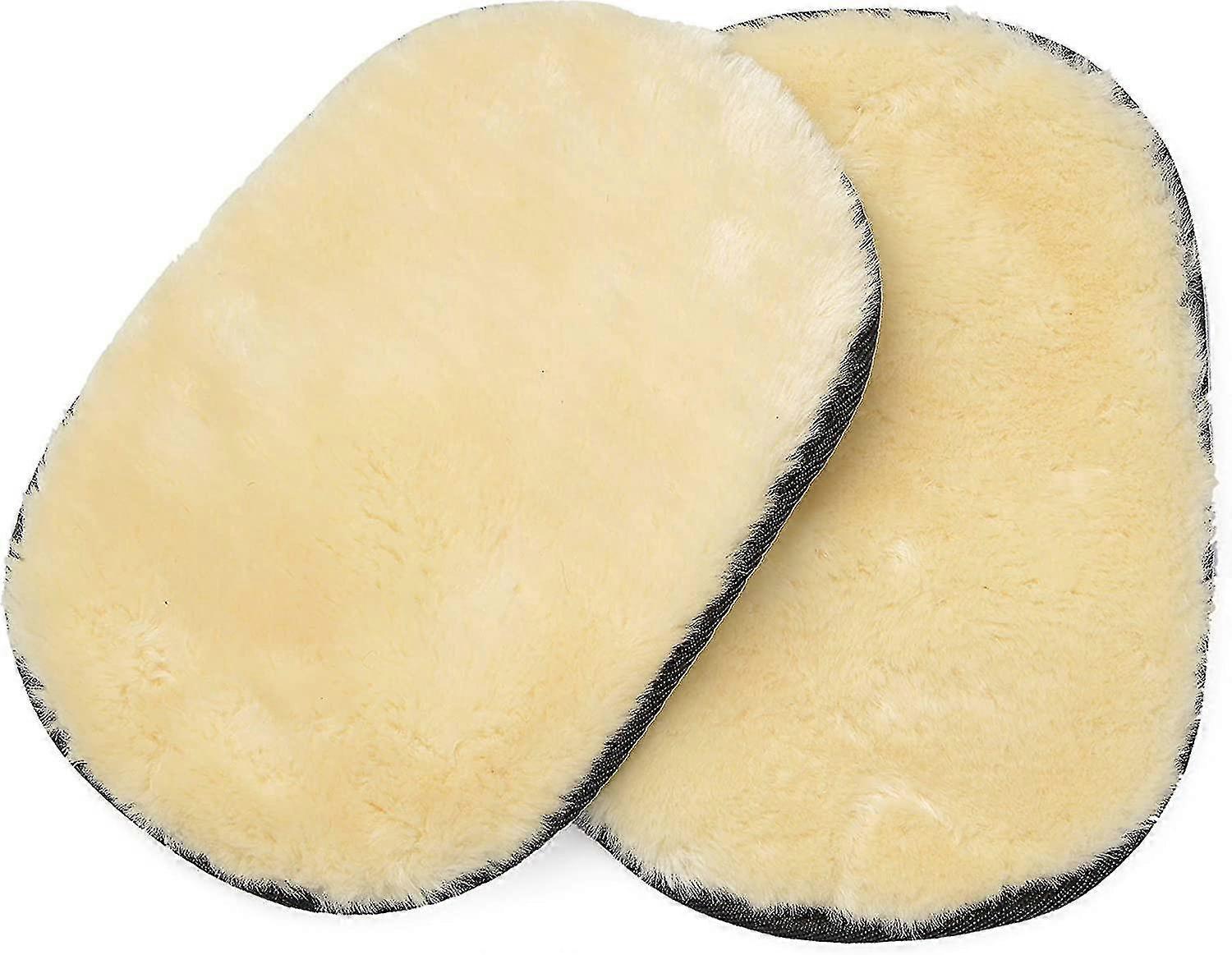 Life Imitation Wool Car Wash Mitts Set (2pcs) New Car Wash Gloves Can Replace Car Washing Sponge Soft And Breathable Protect Hands Do Not Hurt The Car