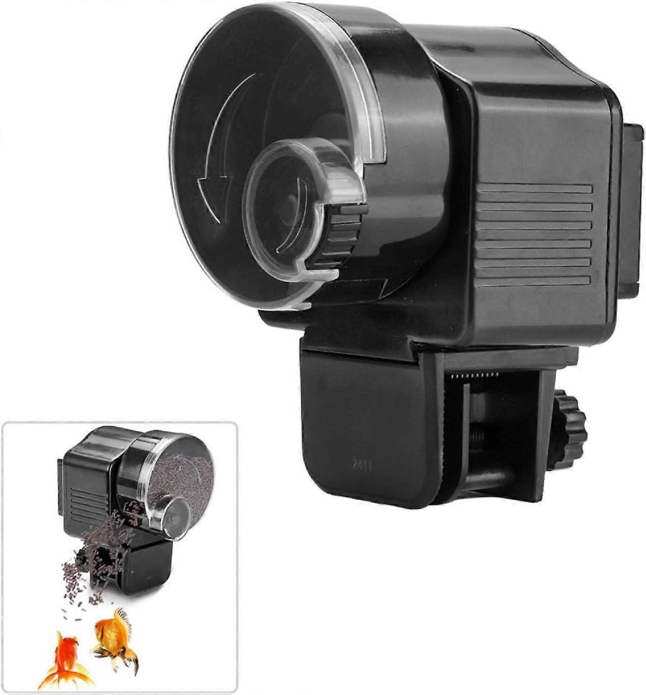 Automatic aquarium fish feeder, automatic moisture-proof aquarium fish feeder, suitable for holidays