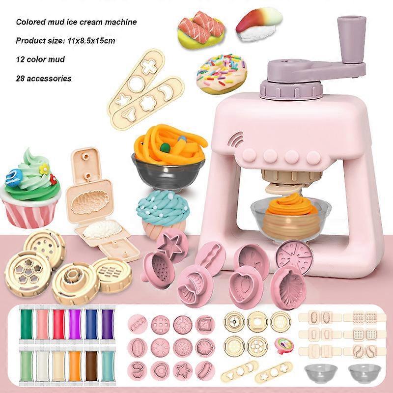 Children's Colorful Clay Noodle Machine Diy Simulation Play