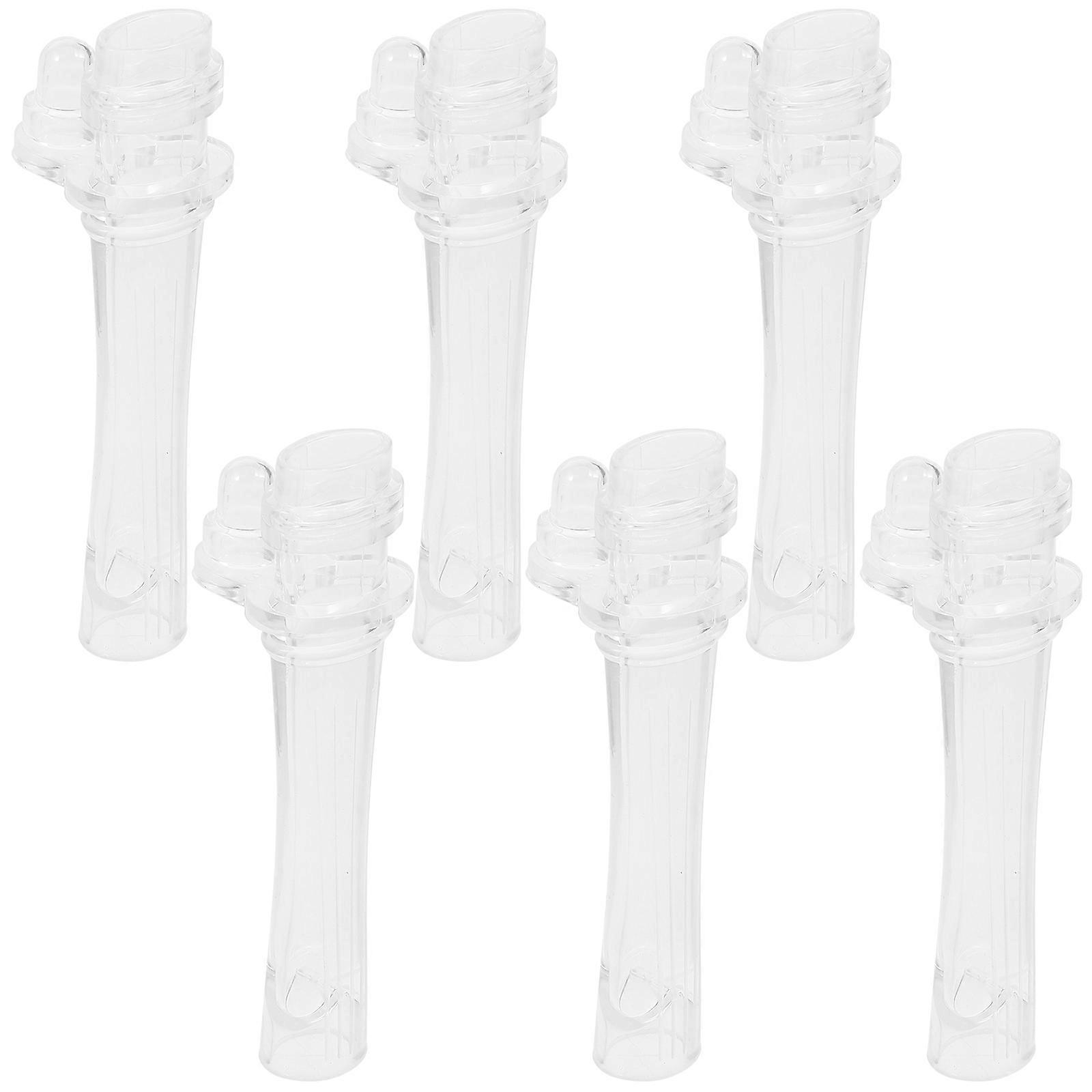 6pcs Sippy Cup Replacement Straw Tips Children Water Cup Straw Replacement Part