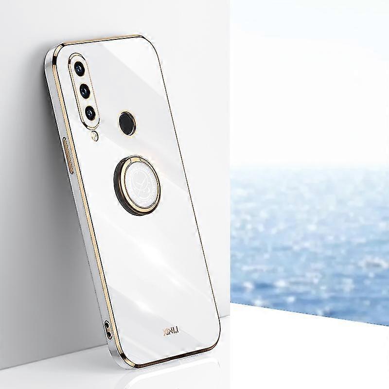 For Huawei P30 Lite 6d Plating Tpu Case With Holder