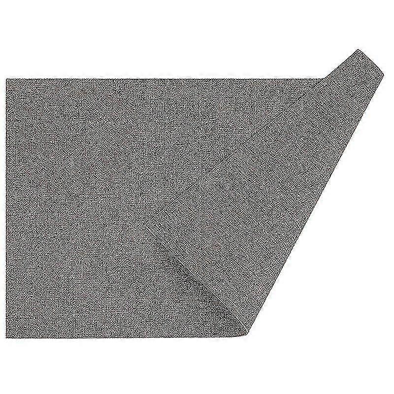 Faux Leather Heat Resistant Placemat Set For Dining Table Brown