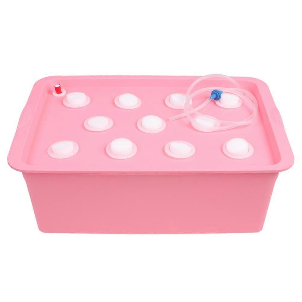 11 Holes Hydroponic System Growing Box with Timer Oxygen Pump Hydroponic System Planter Boxstyle236
