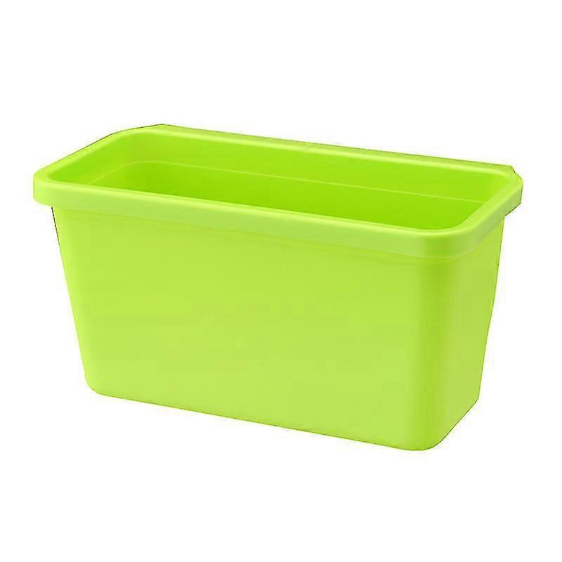 Kitchen trash can hidden embedded large desktop trash can green