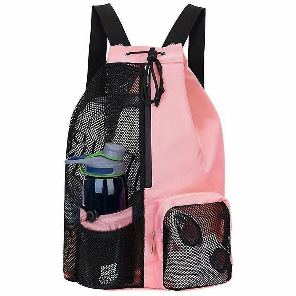 Type B HALIN A4011 Outdoor Travel Swimming Climbing Dual Shoulder Bag Drawstring Mesh Design