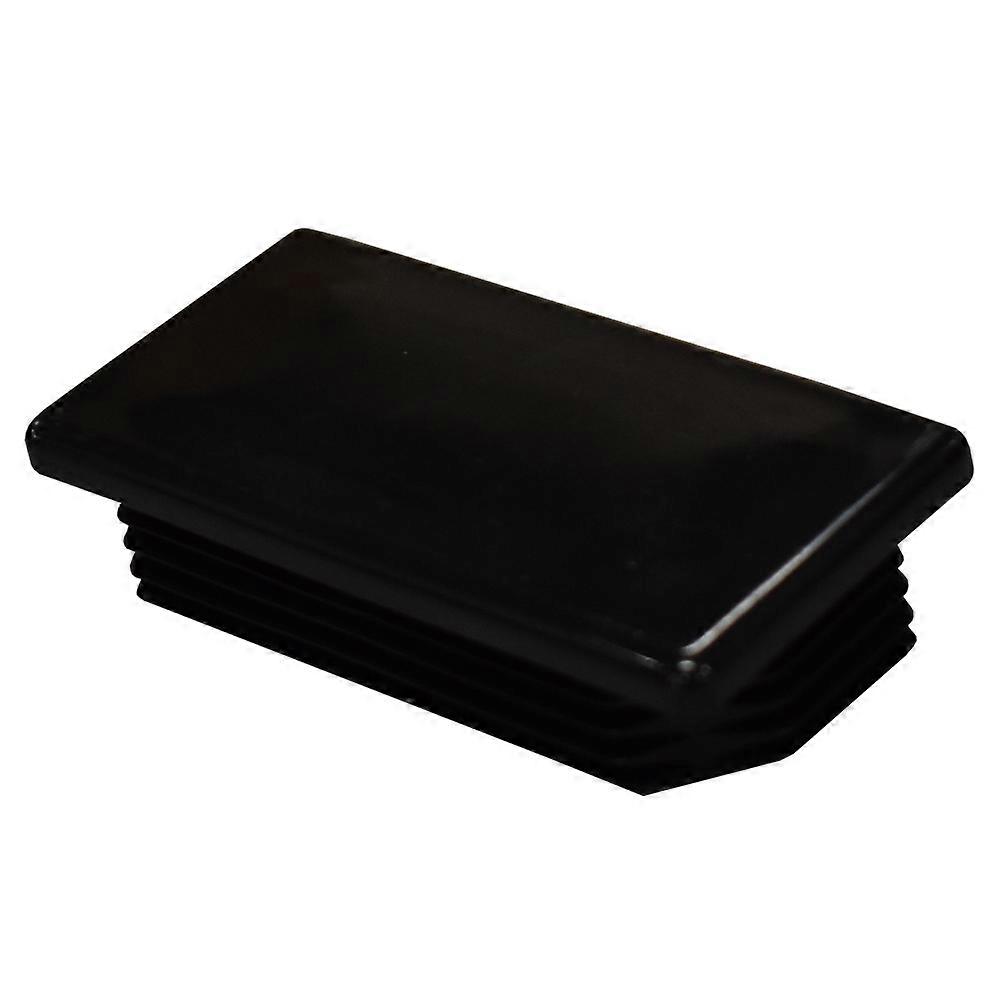 Insert 80mm x 40mm rectangular black