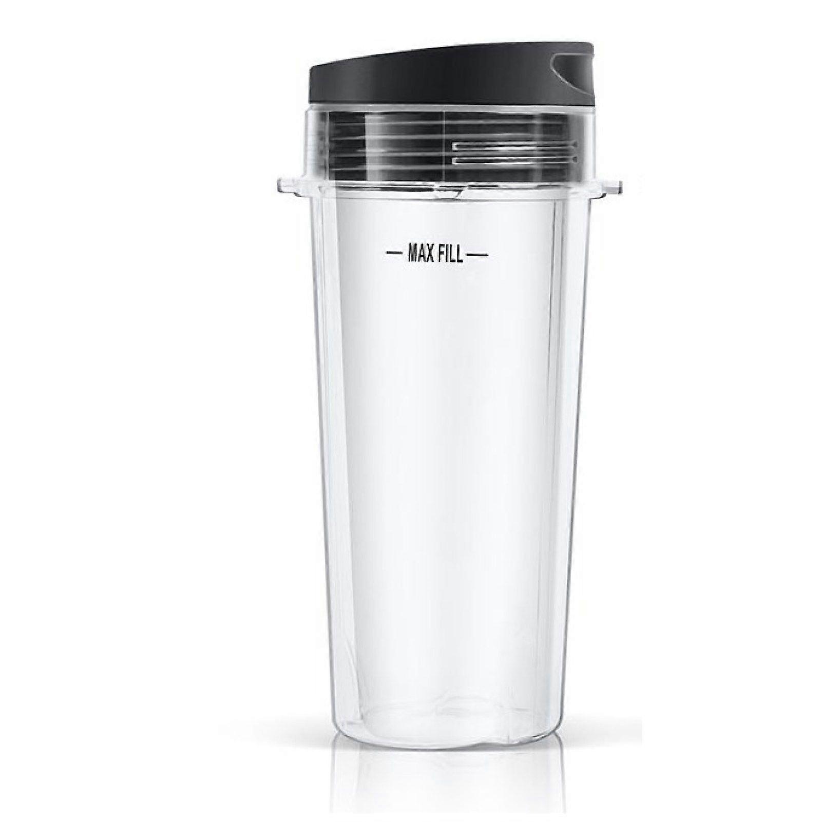 16 oz Large Tall Cups +Lid Blender Part Kit for NINJA Accessory Replacement