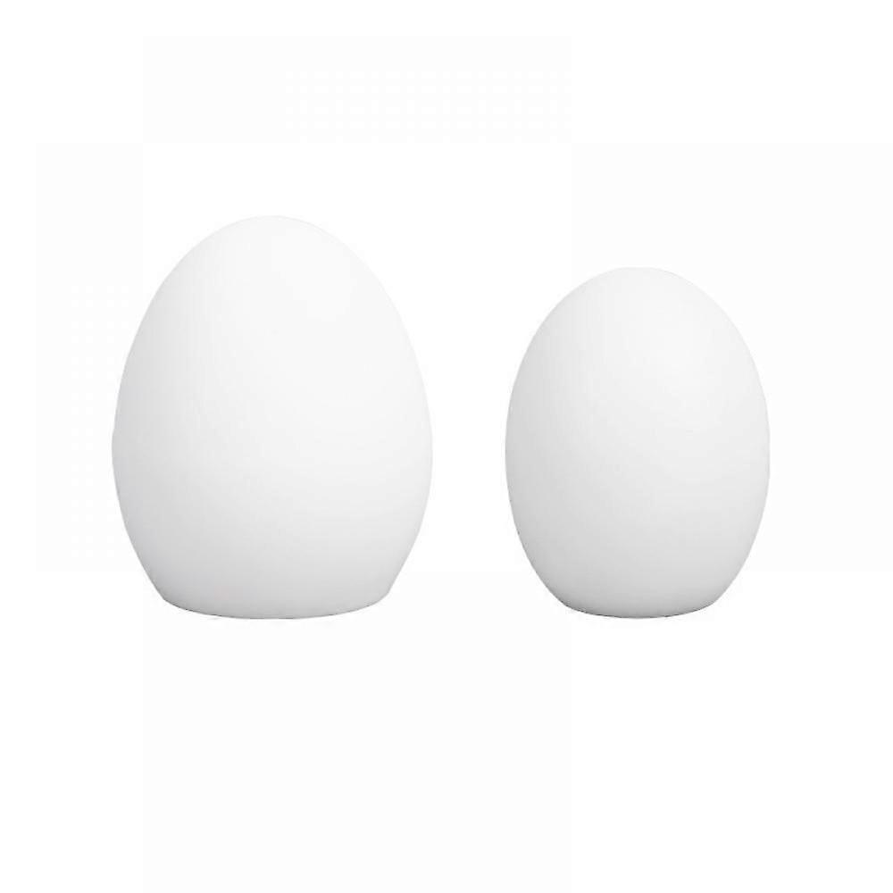 Egg-Shaped Night Light Easter Remote Control Version 16 Lights4 Color-Changing Mode (75 * 90mm Silicone Egg Lamp (Button Battery)