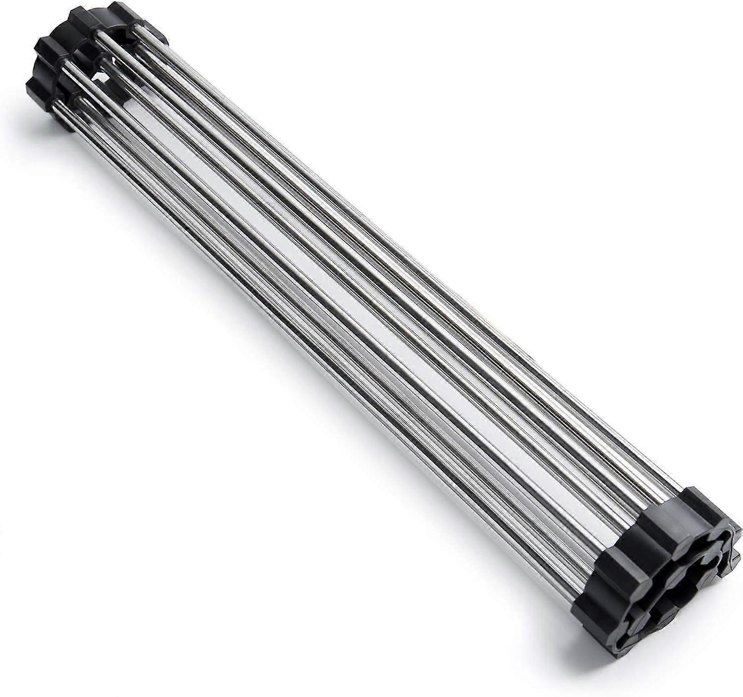 Roll up Dish Drying Rack 17 inches x 13.5 inches, 304 Stainless Steel Over The Sink Dish Drying Rack, Foldable, Rollable and Easy to Store