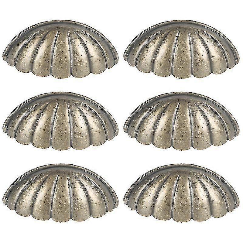 Semi-Circular Knobs, 6 Stylish Knobs for Cabinets and Drawers