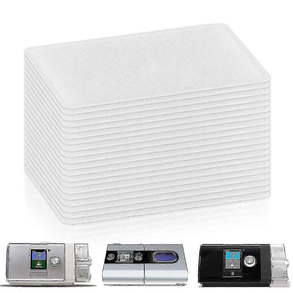 10-100x Pamuk Cpap Filtreleri Resmed Airsense S9 / s10 için Tek Kullanımlık Değiştirme