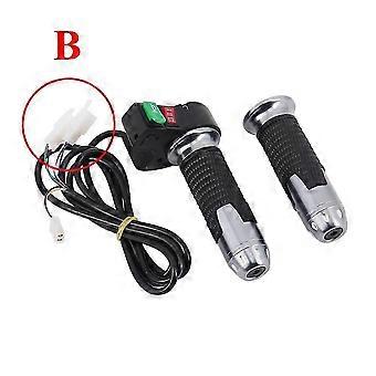 Acceleratore 60v 3 velocità interruttore con clacson modifica bici elettrica per Harley Citycoco scooter moto e-bike tipo B