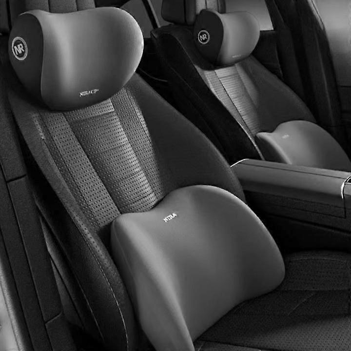 Car Headrest Space Memory Foam Headrest Lumbar Pad Vehicle Supplies Lumbar Support Pillow Car Lumbar Pad To Relieve Fatigue Office Headrest