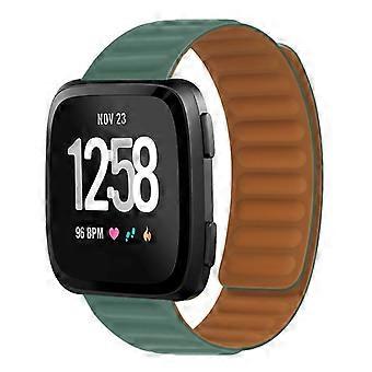 For Fitbit Versa 4 / 3 / Sense 2 20mm Silicone Magnetic Watch Band