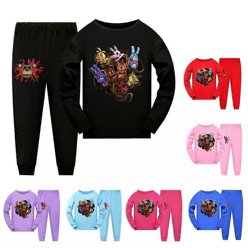Παιδιά πέντε νύχτες στο Freddy's FNAF Πιτζάμες Βαμβάκι PJ Σετ Πιτζάμες Νυχτικά