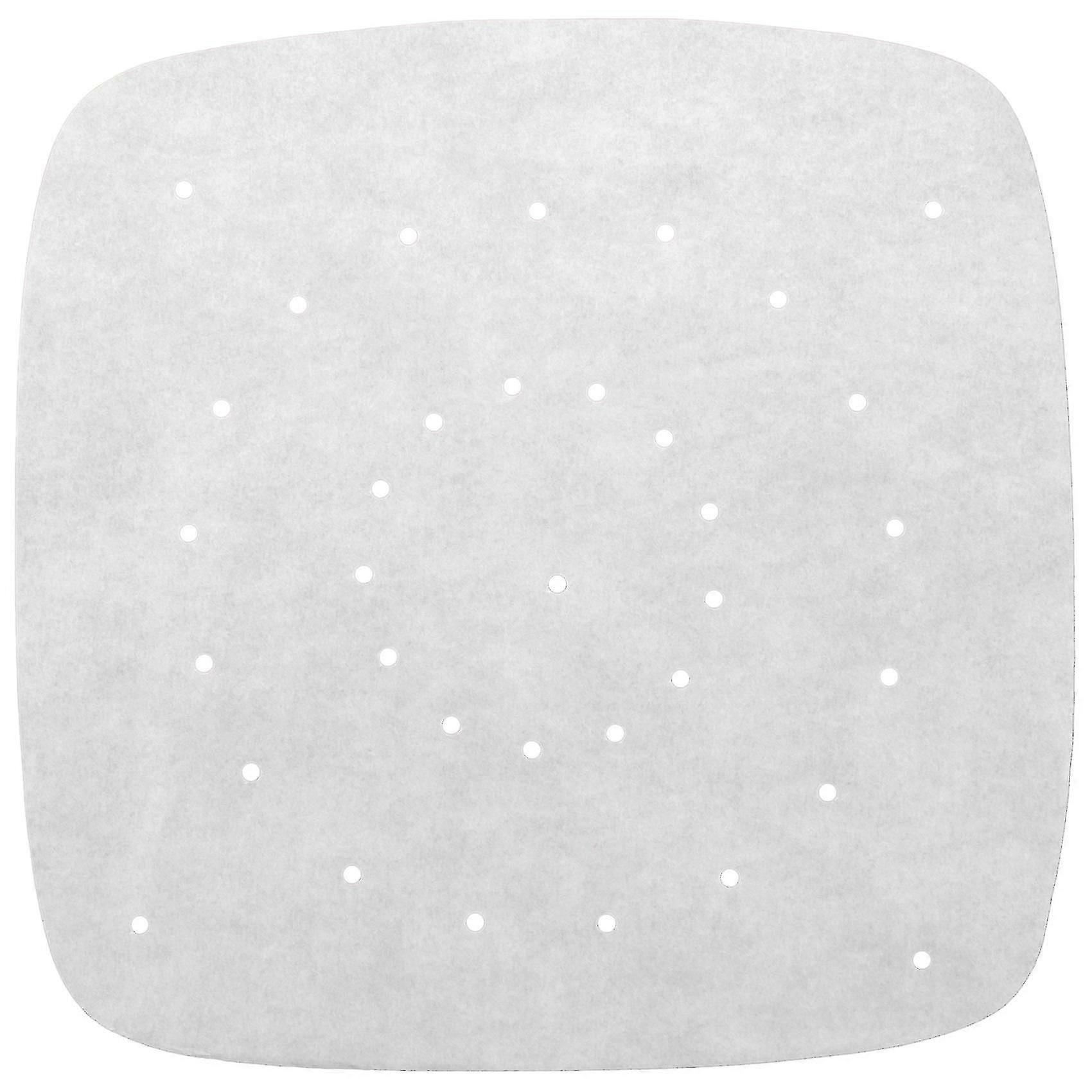 Parchment Paper, 200pcs 9 Inch Perforated Unbleached Square Liners,steaming Parchment Liner