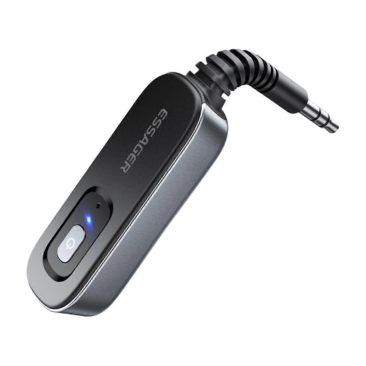 Bluetooth Audio Receiver Transmitter with Mic Stereo Music Wireless for PC TV Car Speakers