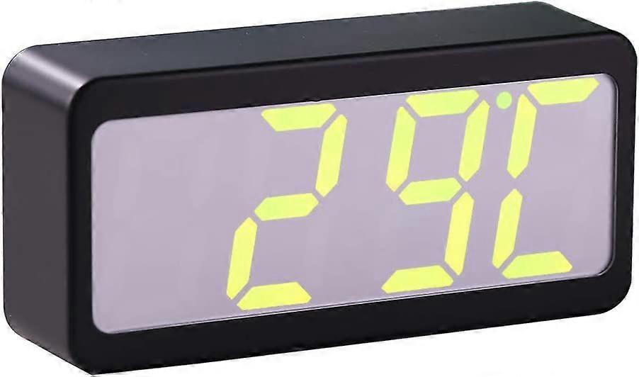 Color-Changing Alarm Clock Table Clock Night Light Luminous Clock Electronic Date Temperature Sound Control Desktop Smart Multi-Function Digital Clock