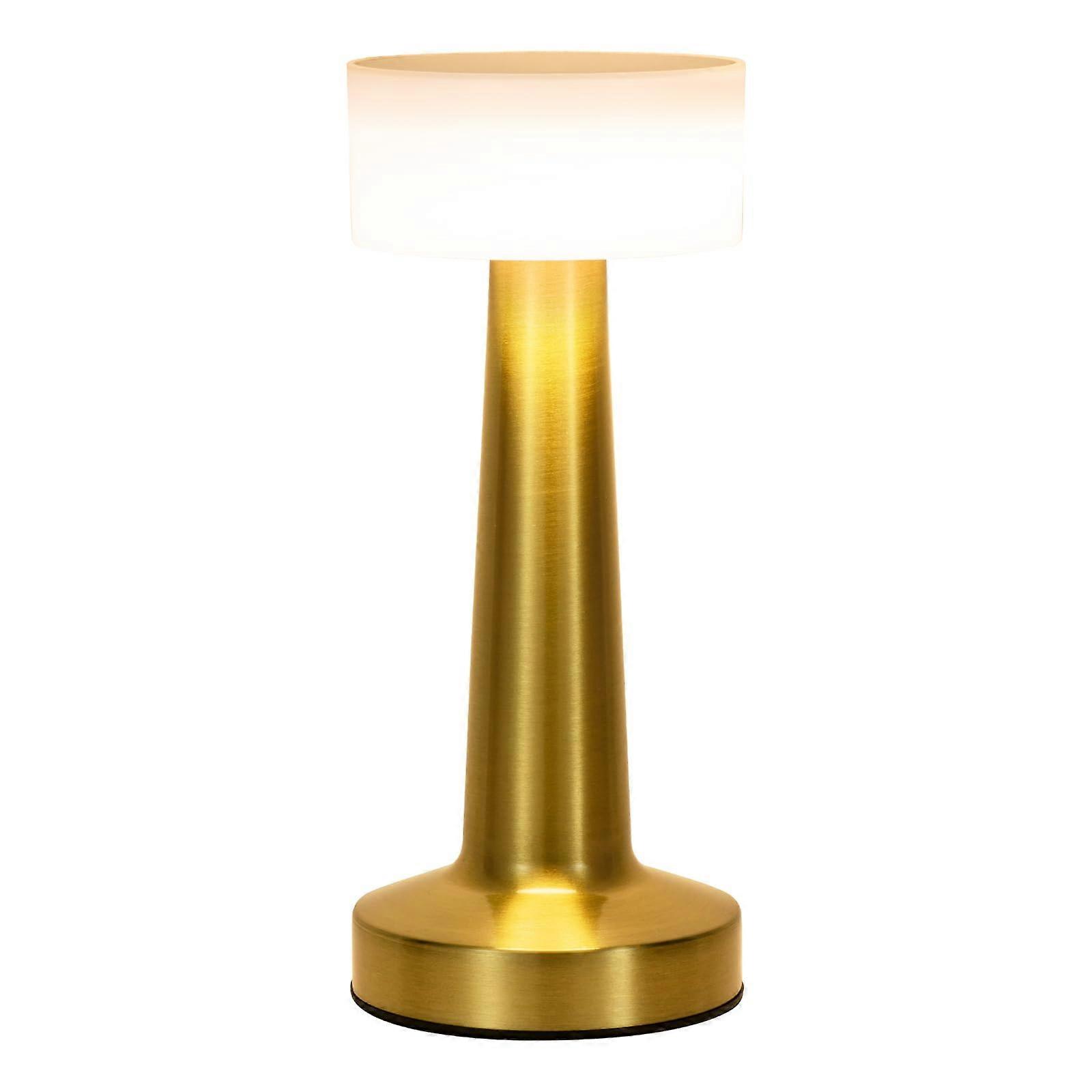 Cordless Touch Control Rechargeable Table Lamp, Dimmable Small Size for Bedroom and Dining Room, Modern Design