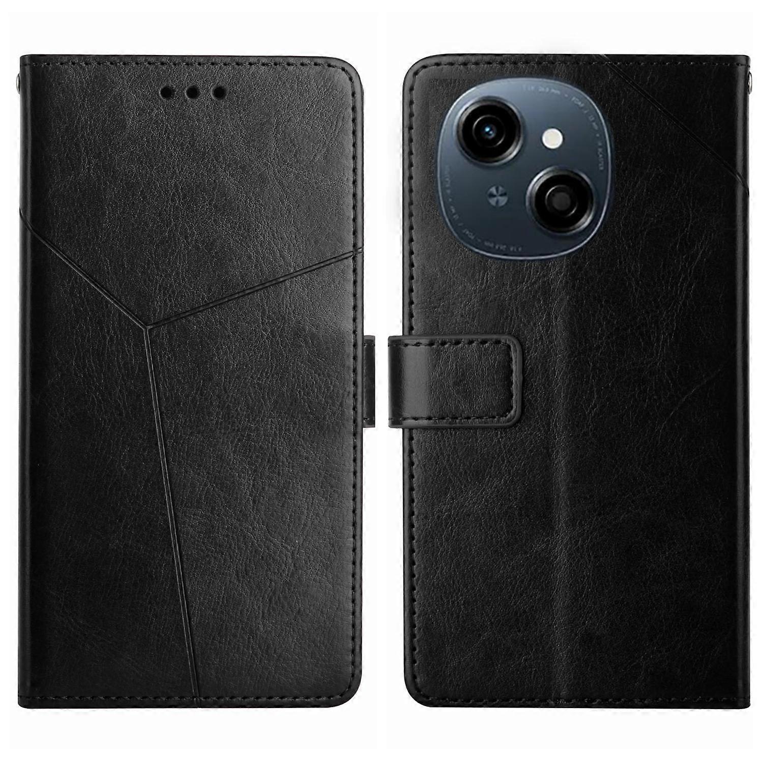 Y-shaped Pattern Flip Leather Phone Case