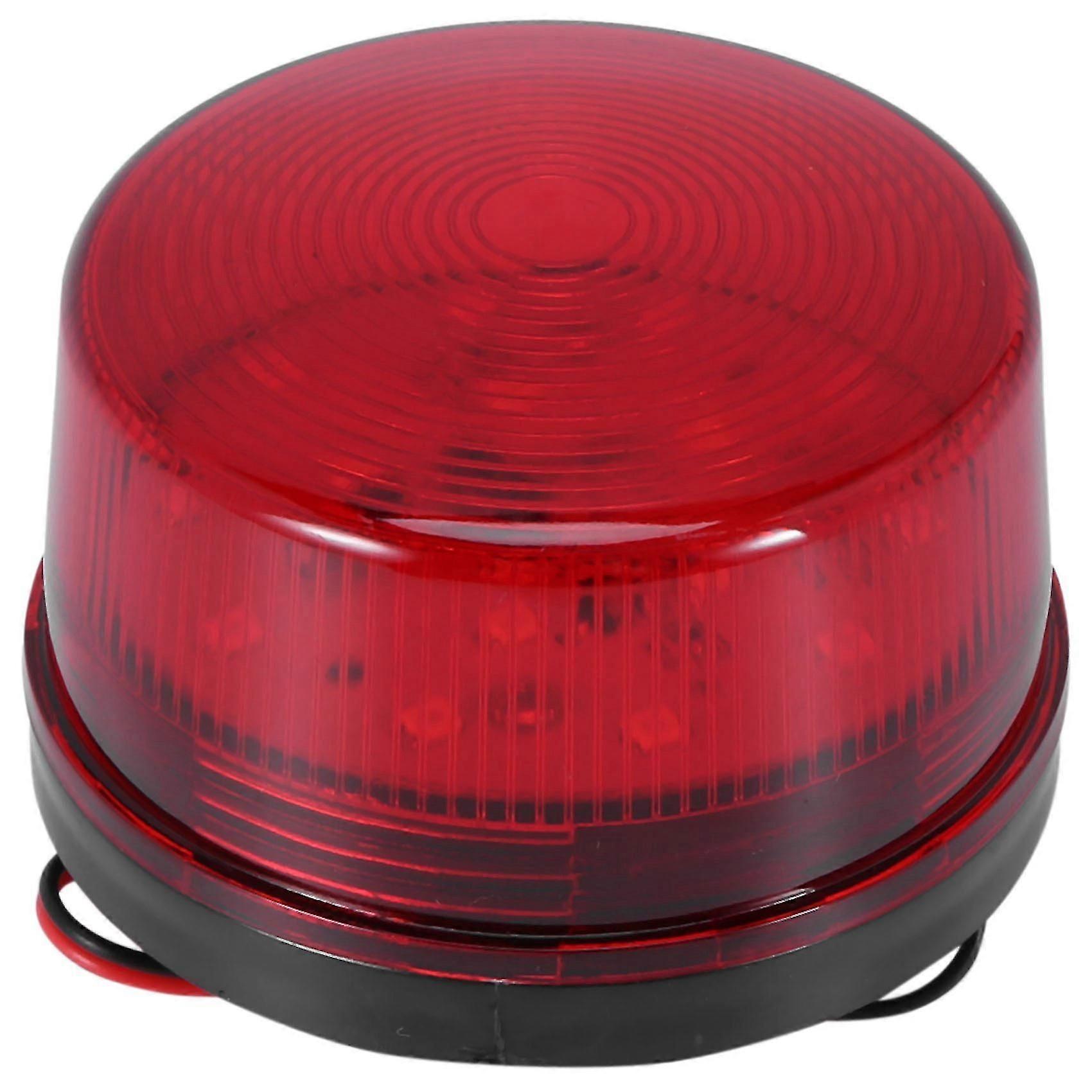12v Alarm Led Flashing Strobe Light security alarm system red