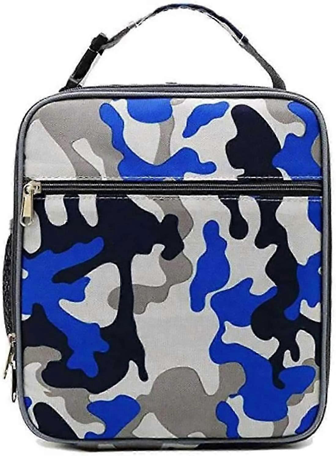 Lunch Bag Reusable Bento Bag Children's Bento Box Insulated Bento Bag Strong and Spacious Cool Bento Box(Dark Gray)