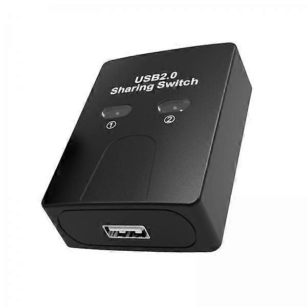 2 Printer Sharing Switch 2 in 1 USB 2.0 Easy to Install LED