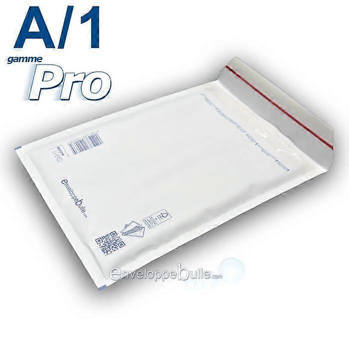 Bubble envelopes - ENVELOPPEBULLE - Pack of 100 - Size A/1 - 90x165 mm - White