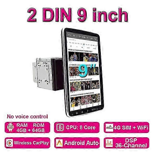 Universal 1 Din Car Multimedia Player 9/10.1 inch Touch Screen Auto radio Stereo Video GPS WiFi Auto Radio Android Video Player