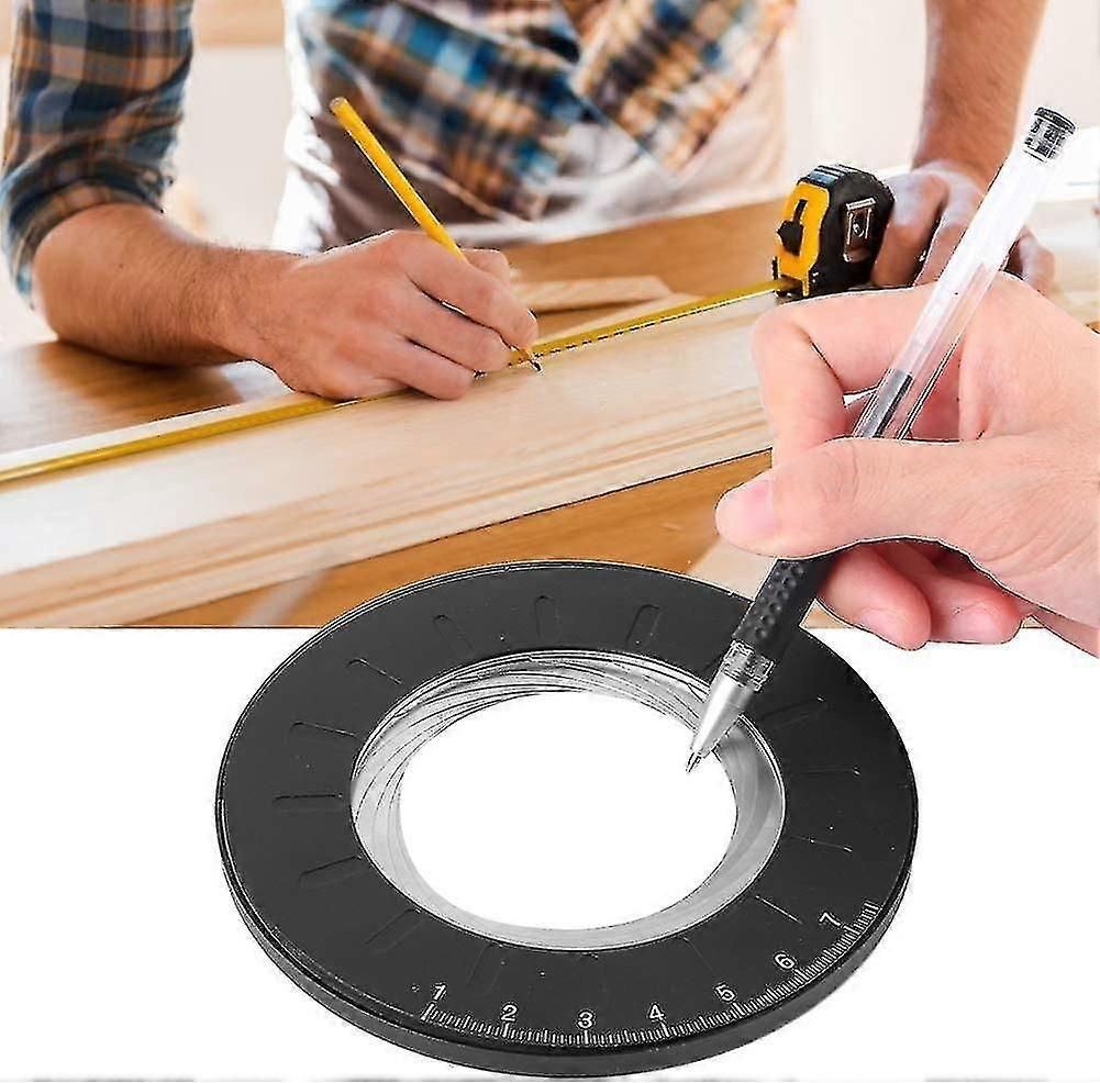 Round Circle Drawing Ruler Measuring Ruler Round Circle Template Adjustable Measuring Maker compatible  Drawing