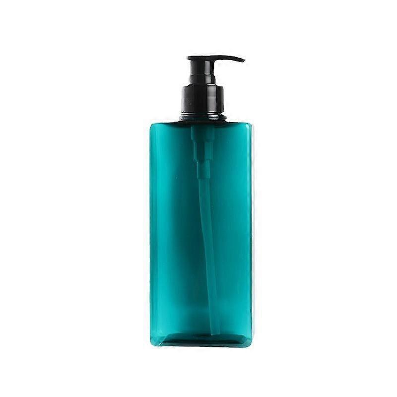 1Pcs 400Ml Square Soap Dispenser Waterproof Labels Refillable Empty Bottle Hand Soap Liquid Lotion Shampoo Conditioner Container