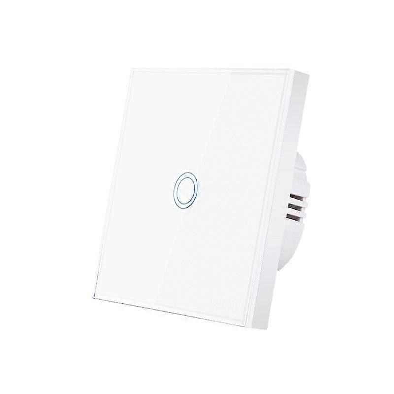 European Touch Switch AC100-240V LED Backlight Panel Tempered Crystal Glass Wall Lamp Induction ZPG