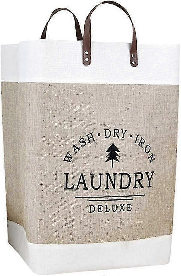 Home bedroom storage bucket foldable basket waterproof handle