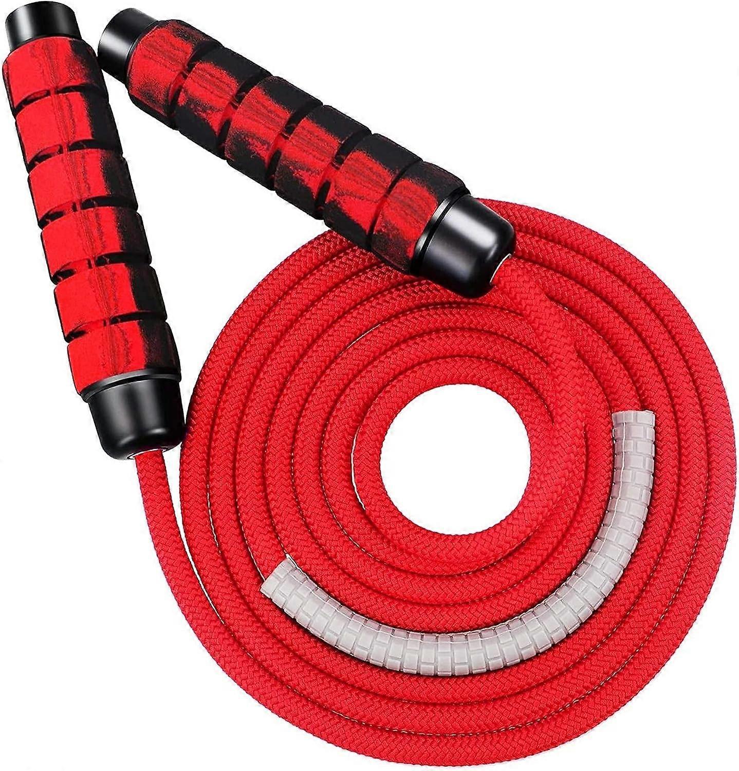 Ergonomic Jump Rope, Weighted Jump Rope For Women Men Beginners With Adjustable Length, Ergonomic Non-Slip Handles Ensure A Comfortable Workout
