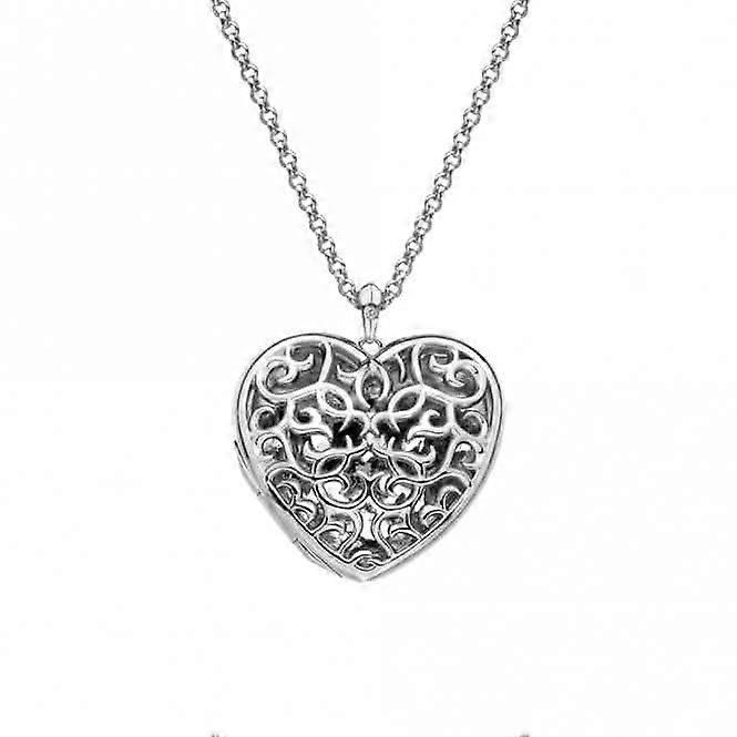 Hot Diamonds Heart Filigree Locket DP669