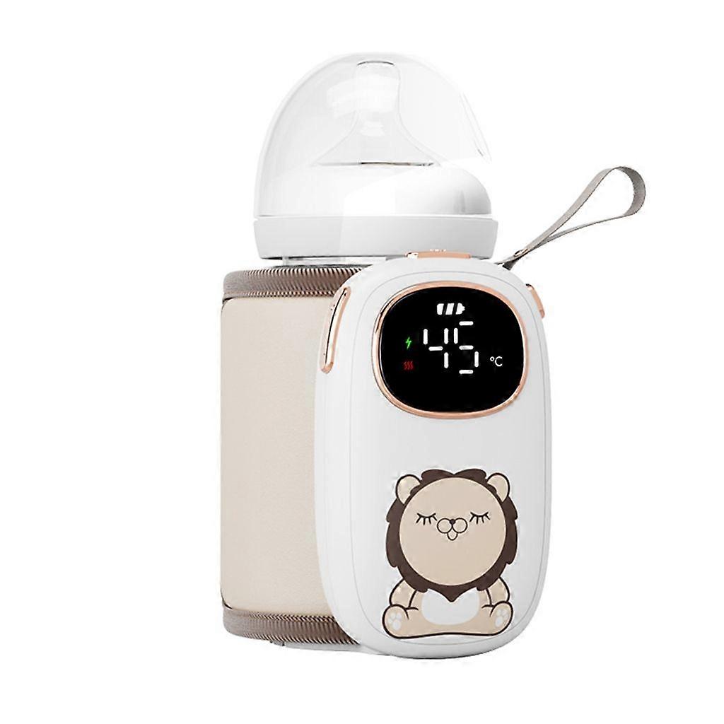 Portable Wireless Bottle Warmer Universal USB Charged Milk Warmer Essential