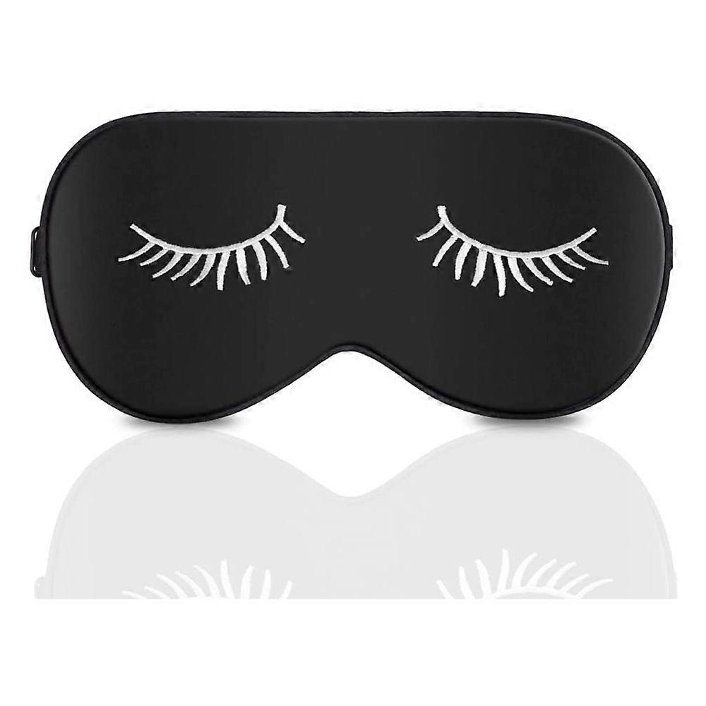 Sleeping eye mask with adjustable straps, suitable for travel, nap, nighttime