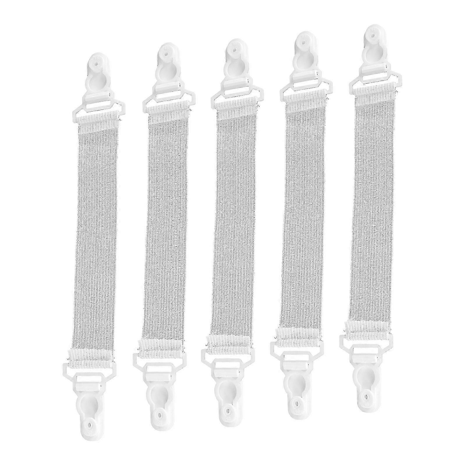 20pcs Bed Sheet Fasteners Ideal Clips & Straps for Securing Mattress Sheets