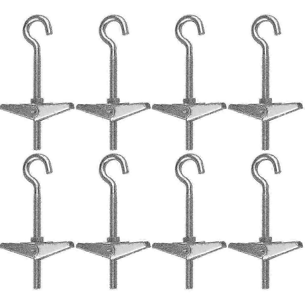 12 Pieces Spring Toggle M5 Hook Dowel Ceiling Best Gift High Quality