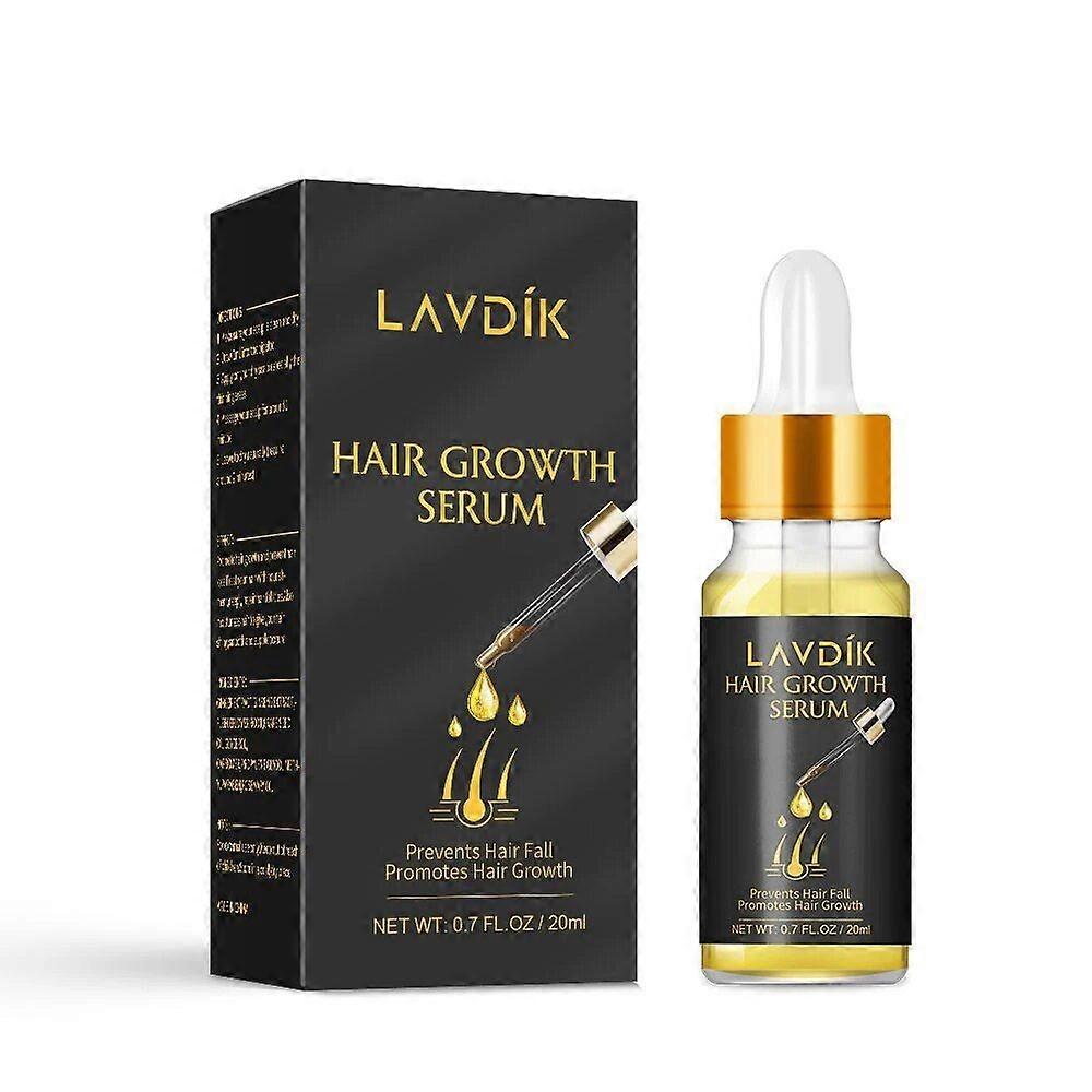 LAVDIK Ginger Fast Hair Growth Serum Essential Oil Anti Preventing Hair Lose Liquid Damaged Hair Repair