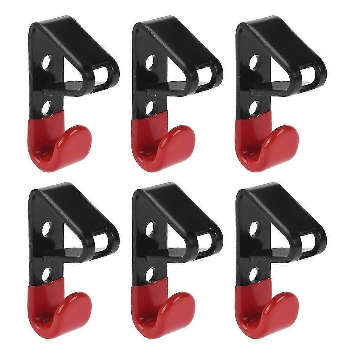 6Pcs Tire Wheel Rim Hub Hanging Metal Hook Metal Holder Shop Display Stand Rack Wall Mounted Racing