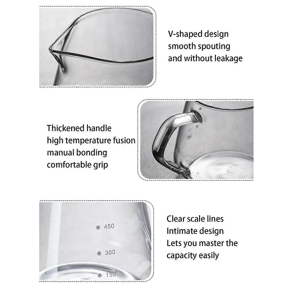 Ensemble cafetière à filtre, carafe en verre, 300 ml