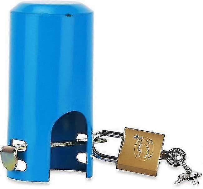 屋外/庭/キッチンパイプ水栓ロック金属チャイルドプルーフ盗難防止ロック蛇口カバー蛇口P