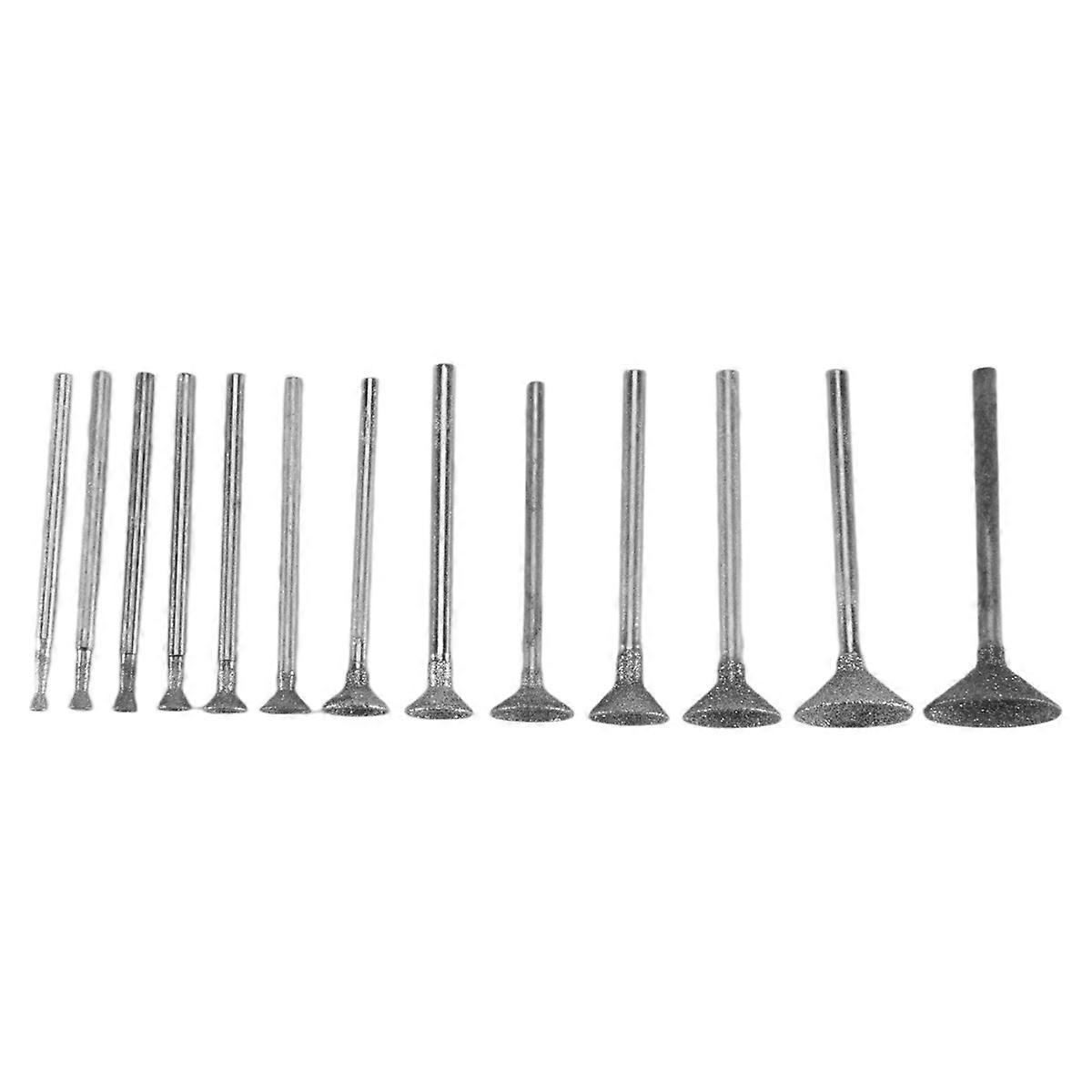 Stone Carving Set Diamond Burr Bits Compatible with for