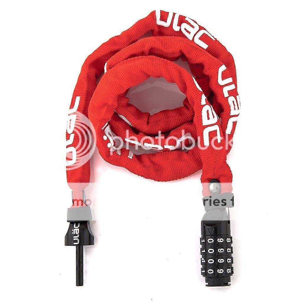 52. Sokak Neo Chain Lock Combo with Keyless Design, 10mm Thickness, Durable Steel Material for Bikes and Outdoor Use