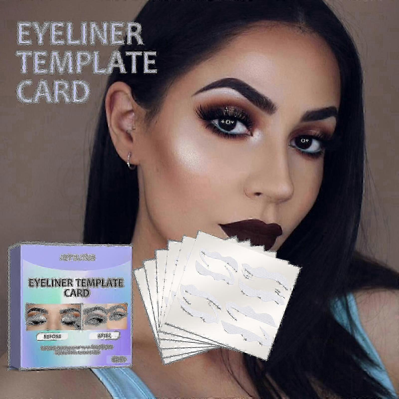 Quick and Easy Eyeliner Stencil for Beginners - Jaysuing Lazy Newbie Beauty Tool for Perfect Eye Makeup | |