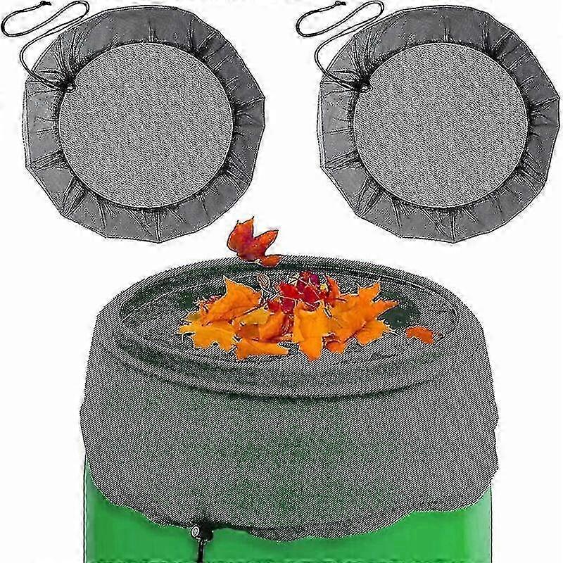 Adjustable Rain Barrel Net 2-Pack – Durable Protection Cover for Water Collection